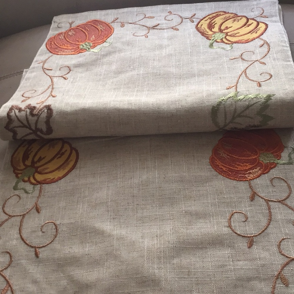 Fall Table Runner NWT.  14” x 72”